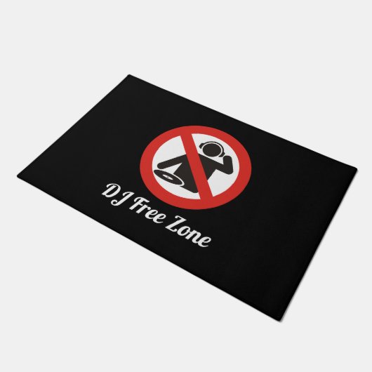 Paillasson DJ zone libre Doormat (Incliné)