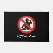 Paillasson DJ zone libre Doormat (Devant)