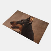 Paillasson Dobermann - Pinscher de dobermann (Incliné)