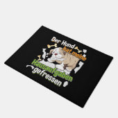 Paillasson Dog Ate My Homework - Apprendre le devis allemand (Incliné)