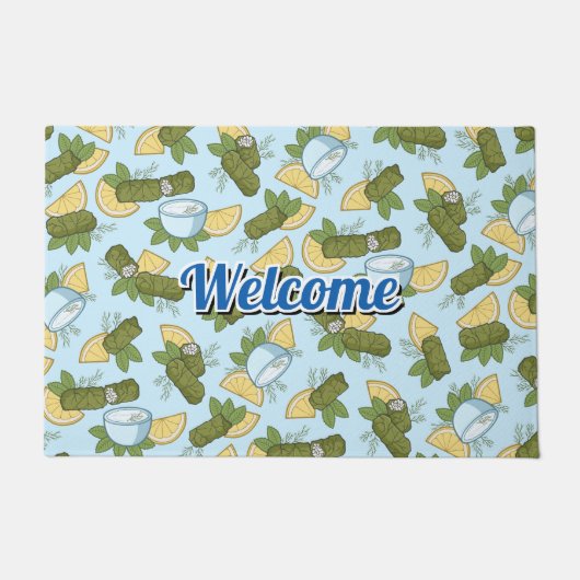 Paillasson Dolmadakia Motif Doormat (Devant)