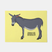 Paillasson Donkey cartoon (Devant)