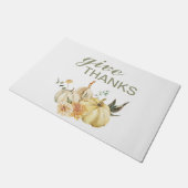 Paillasson Donner Merci Citrouille Aquarelle (Incliné)