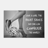 Paillasson Donnez À La Fille Les Chaussures Appropriées, Conq (Devant)