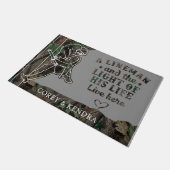 Paillasson Dons de Lineman, Cadeau de chauffage domestique, D (Incliné)