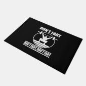 Paillasson Dont Fart Funny Gym Workout Squat pour Bodybuilder (Incliné)