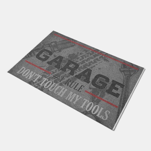 Paillasson Don't Touch My Tools Funny (Incliné)