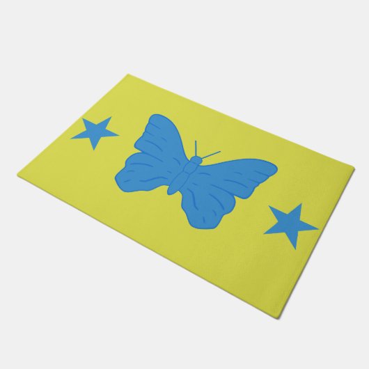 Paillasson Door Mat with Flag of Bady Bassit, Brazil (Incliné)