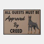 Paillasson Dooramt de chien Creative cool, Citations amusante (Devant)