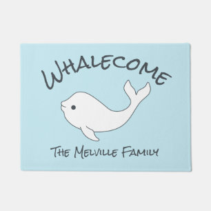 Paillasson Doormat de baleines béluga