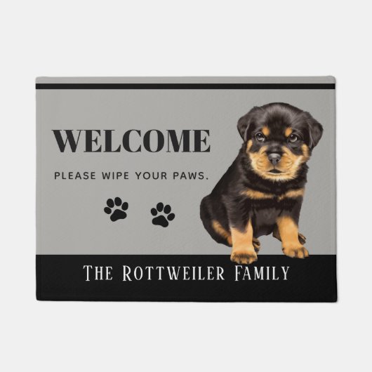 Paillasson Doormat Rottweiler (Devant)