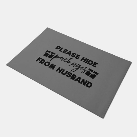 Paillasson Dormant - Please Hide Packages From Husband (Incliné)