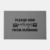 Paillasson Dormant - Please Hide Packages From Husband (Devant)