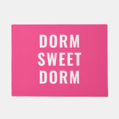 Paillasson Dortoir rose chaud Sweet Dorm (Devant)