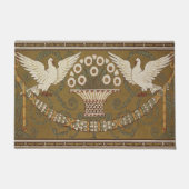 Paillasson Doses d'or Art Déco par Walter Crane (Devant)