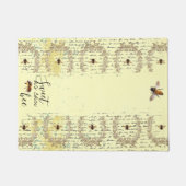 Paillasson Doux comme peut être plancher mat de sol Texte côt (Devant)