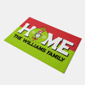 Paillasson Dr Seuss | Grinch Classic Le Chat dans le Casquett (Incliné)