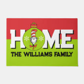 Paillasson Dr Seuss | Grinch Classic Le Chat dans le Casquett (Devant)