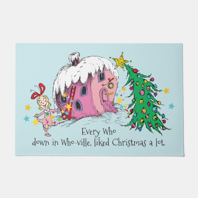 Paillasson Dr Seuss | Qui à Who-ville (Devant)