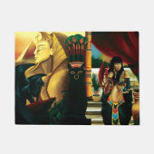 Paillasson Dragon de chat de la reine égyptienne (Devant)