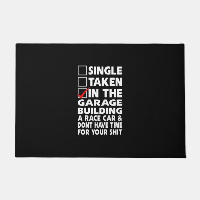 Paillasson Dragrace & Racing Car Doormat (Devant)