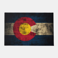 Drapeau affligé par cru du Colorado
