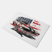 Paillasson Drapeau américain patriotique (Incliné)