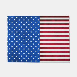 Paillasson Drapeau américain Stars and Stripes par Shirley Ta