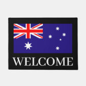 Paillasson Drapeau australien pour la maison ou les affaires (Devant)