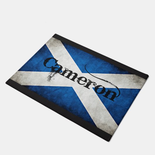 Paillasson Drapeau Cameron Scotland (Incliné)