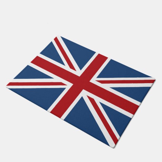 Paillasson Drapeau classique d'Union Jack R-U (Incliné)
