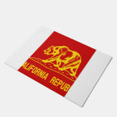 Paillasson Drapeau communiste rouge de la République populair (Incliné)