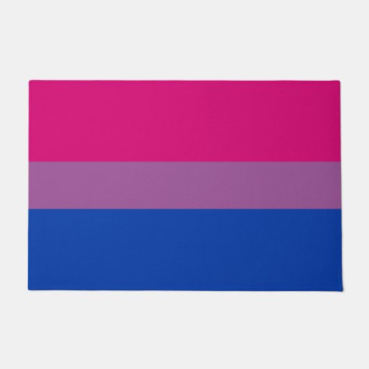 Paillasson Drapeau de fierté bisexuel (Devant)