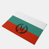 Paillasson Drapeau de la Bulgarie (Incliné)