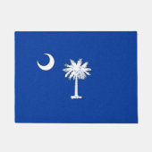 PAILLASSON DRAPEAU DE LA CAROLINE DU SUD (Devant)