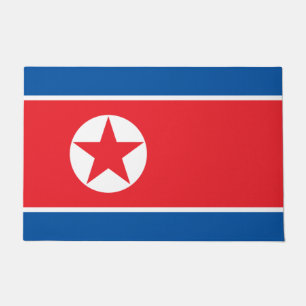 Paillasson Drapeau de la Corée du Nord (RPDC)