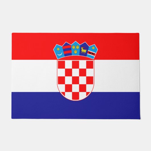 Paillasson Drapeau de la Croatie (Devant)