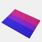 Paillasson Drapeau de la fierté bisexuelle tombée (Incliné)