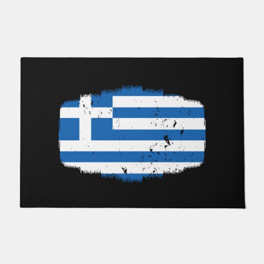 Paillasson Drapeau de la Grèce (Devant)