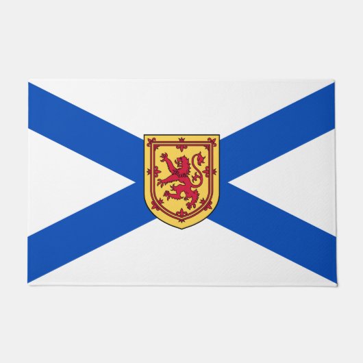 Paillasson Drapeau de la Nouvelle-Écosse (Province canadienne (Devant)