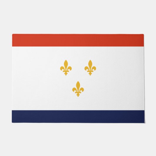 Paillasson Drapeau de la Nouvelle-Orléans (Louisiane, États-U (Devant)