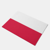 Paillasson Drapeau de la Pologne (Incliné)