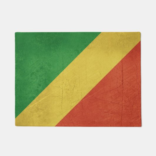 Paillasson Drapeau de la République du Congo (Devant)