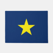 Paillasson Drapeau de la République du Texas (Devant)