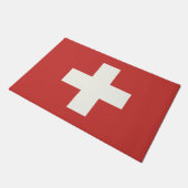 Paillasson Drapeau de la Suisse (Incliné)