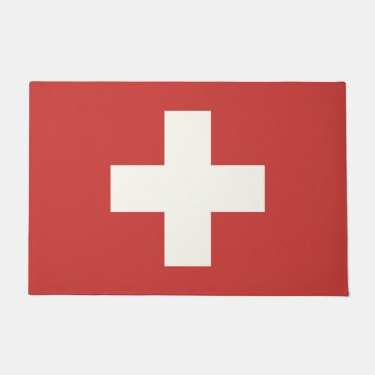 Paillasson Drapeau de la Suisse (Devant)