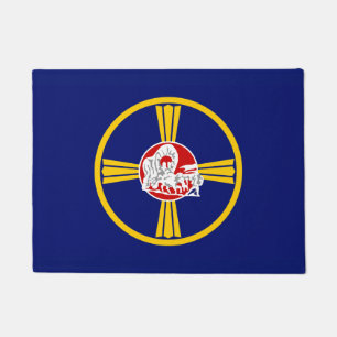 Paillasson Drapeau de la ville d'Omaha (Nebraska)