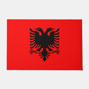 Paillasson Drapeau de l'Albanie