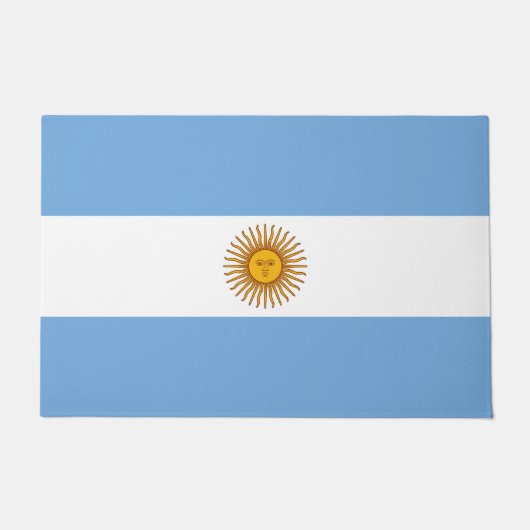 Paillasson Drapeau de l'Argentine (Devant)