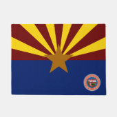 Paillasson Drapeau de l'Arizona (Devant)